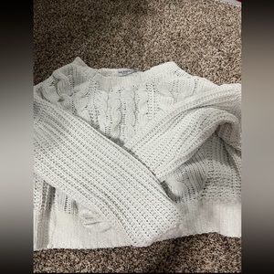 Arizona cropped sweater, size s.